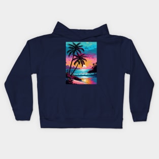 Tropical Paradise Kids Hoodie